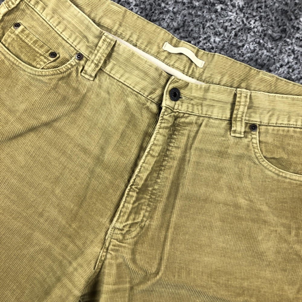 L.L. Bean‎ Pants Mens 38x30 Brown Corduroy Straight 5 Pocket Casual Khakis